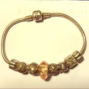 Pandora Bracelet with charms